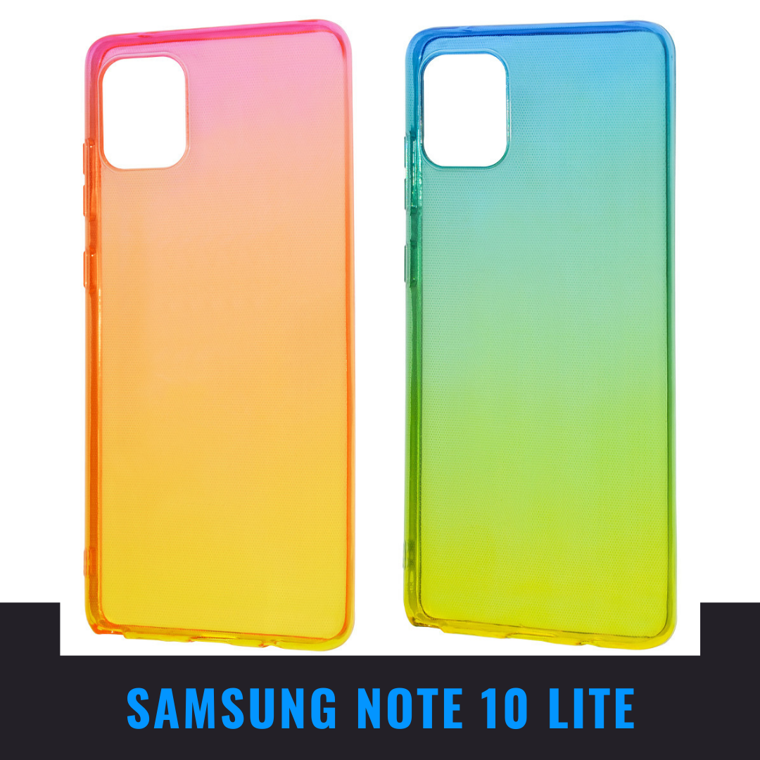 Силикон 0.5 mm Gradient Design Samsung Galaxy Note 10 Lite